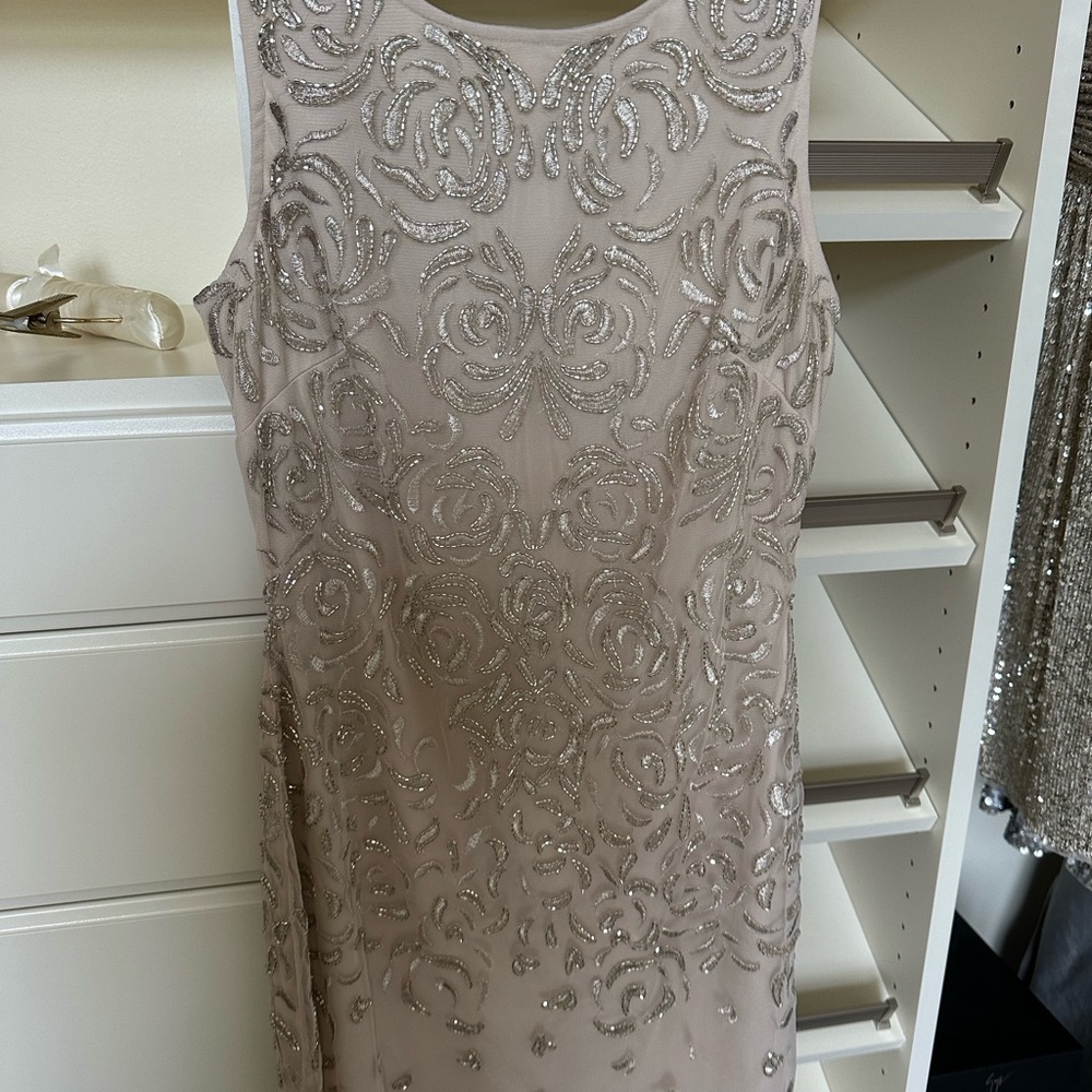 Cocktail / evening short beaded dress